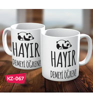Motivasyon Yazı Hediye Kupa Bardak
