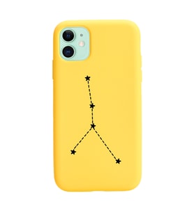 Koç Burcu (Aries) Yıldız Haritası Tasarımlı Kılıf iPhone 11 