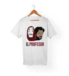 La casa de papel Tişört (Siyah)