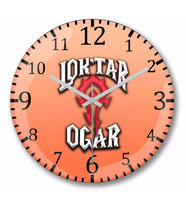 The  Horde  Duvar Saati Bombeli Gercek Cam