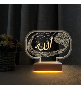 3d Gece Lambası Vav Tasarım Anneler Günü Hediyesi Gece Lambası