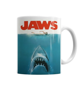 Jaws Horror Korku Film Movie Spielberg Crossover Kupa Bardak