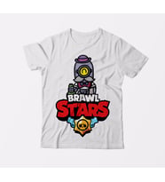 Brawl Stars Barley Çocuk Beyaz Tişört