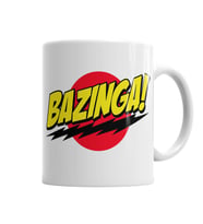 Big Bang Sheldon Cooper Bazinga Kupa Bardak Porselen