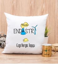 Endüstri Mühendisi Yastık ve Gold Kupa Bardak
