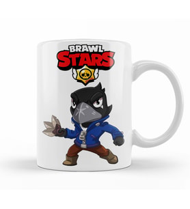 Brawl Stars  Crow  00 Kupa Bardak Porselen