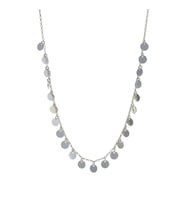 Söğütlü Silver Pullu Kolye