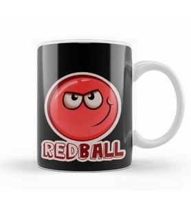 Red Ball 4 The Red Ball   Kupa Bardak Porselen