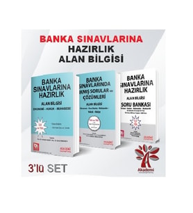 Alan Bilgisi 3'lü Set
