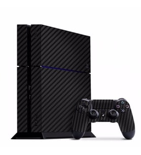 PlayStation 4 Siyah Carbon Fiber Kaplama Takımı Çınar Extreme