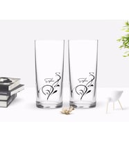 BK Gift Kişiye Özel Renkli Baskılı İsimli Tasarımlı İkili Rakı Bardağı Seti-122 (Beyaz)