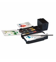Winsor&Newton Cotman Field Box Sulu Boya 12li Yarım Tablet