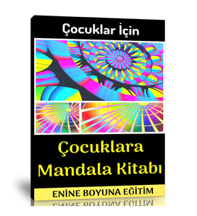 Çocuklar İçin Mandala Boyama Kitabı
