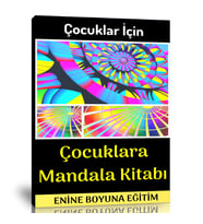 Çocuklar İçin Mandala Boyama Kitabı