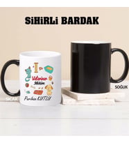 Veteriner Hekim Kupa Bardağı Sihirli (Beyaz)