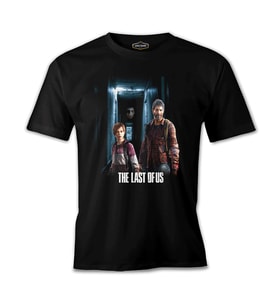 The Last of Us Siyah Erkek Tshirt