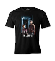 The Last of Us Siyah Erkek Tshirt
