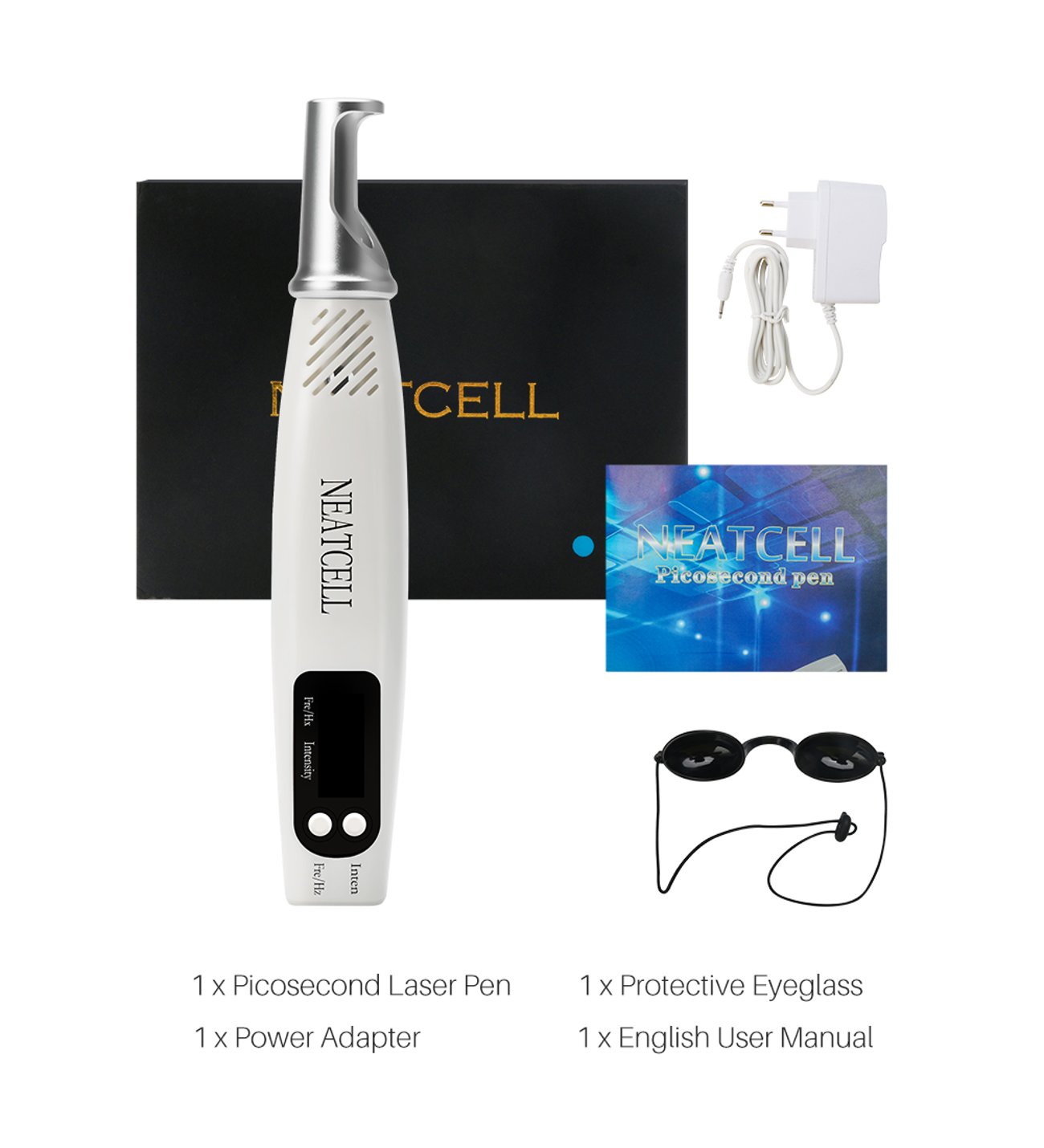 Profesyonel Lazer Picosecond Neatcell Kalem Mavi Kırmızı Dövme