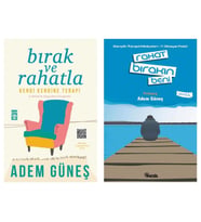 Adem Güneş Bırak ve Rahatla + Rahat Bırakın Beni 2 Kitap