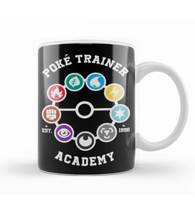 Pokemon Trainer Academy Kupa Bardak Porselen