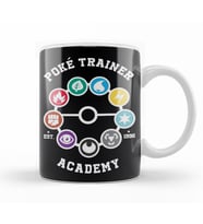 Pokemon Trainer Academy Kupa Bardak Porselen