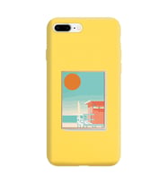 Sarı Lansman Telefon Kılıfı Iphone 8 Plus