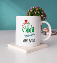 Mesajlı Gıda Mühendisi Tasarımlı Kişiye Özel Gıda Mühendisi Kupa Bardak ve Taş Bardak Altlığı Hediye Seti