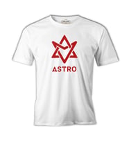 Astro - Logo Beyaz Erkek Tshirt