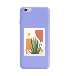 Lila Lansman Telefon Kılıfı Iphone 6