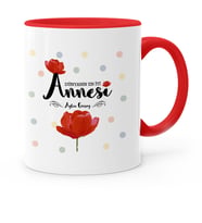 BK Gift Kişiye Özel Dünyanın En İyi Annesi Kırmızı Kupa Bardak  10