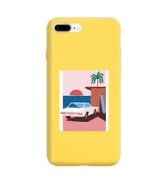 Sarı Lansman Telefon Kılıfı Iphone 8 Plus