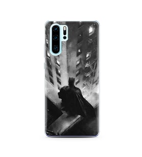 Batman Tasarım Süper Şeffaf Silikon Telefon Kılıfı Huawei P30 Pro