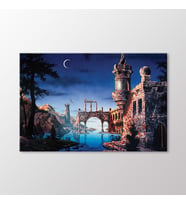 Arty Tablo Fantastik Şato Tablo (Karışık)