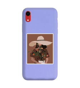 Lila Lansman Telefon Kılıfı Iphone XR