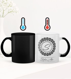 BK Gift Kişiye Özel İsimli Sihirli Cam Kupa Bardak - 2