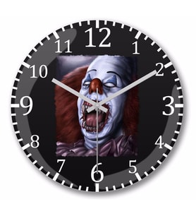 All Float Duvar Saati Bombeli Gercek Cam