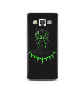 Black Panter Tasarım Süper Şeffaf Silikon Telefon Kılıfı Samsung A3 (2015)
