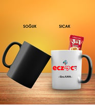 Eczacı Tasarım Siyah Kupa