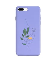 Lila Lansman Telefon Kılıfı Iphone 7 Plus
