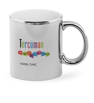 BK Gift Kişiye Özel Mesleki Tercüman Krom Kupa Bardak  1