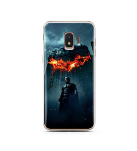 Batman Tasarım Süper Şeffaf Silikon Telefon Kılıfı Samsung J2 Core