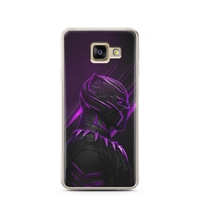 Black Panter Tasarım Süper Şeffaf Silikon Telefon Kılıfı Samsung A3 (2017)