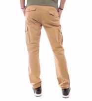 CAZADOR Erkek Paçası Ribanalı Kargo Pantolon CAZ 0021  (Camel)