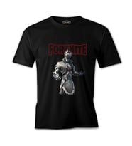 Fortnite - Spider Siyah Erkek Tshirt