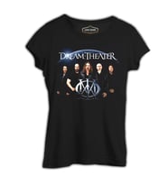 Dream Theater - Grup Siyah Kadın Tshirt