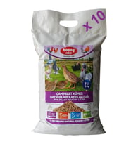 Bonny Nice Bıldırcın Güvercin Süs Tavukları Kafes Altlığı 9 l x 10 Paket