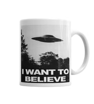 i Want To Believe Kupa Bardak Porselen