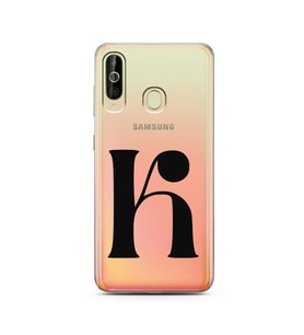 Samsung A60 Harf Tasarımlı Telefon Kılıfı K-Harfi 