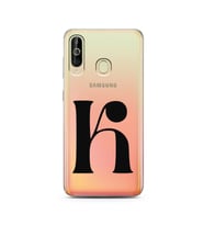 Samsung A60 Harf Tasarımlı Telefon Kılıfı K-Harfi 
