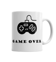 Gamer Game Over Kupa Bardak Porselen